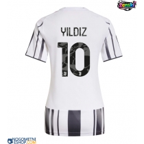 Ženski Nogometni dresi Juventus Kenan Yildiz #10 Domači 2025-26 Kratek Rokav